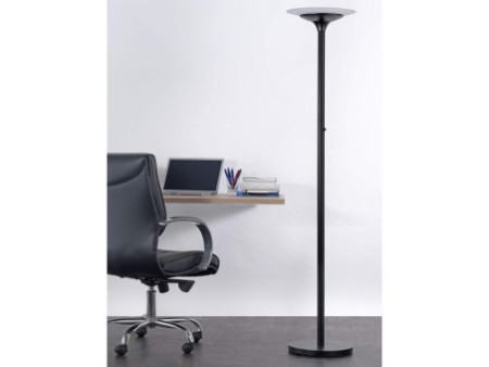 UNiLUX Lampadaire à LED VARIAGLASS, couleur: noir