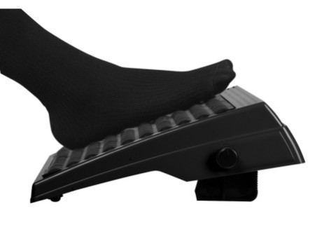 UNiLUX Repose-pieds ORIGIN, réglable en hauteur, noir