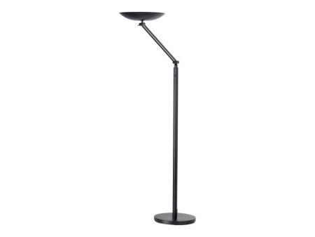 UNiLUX Lampadaire à LED VARIALUX, couleur: noir