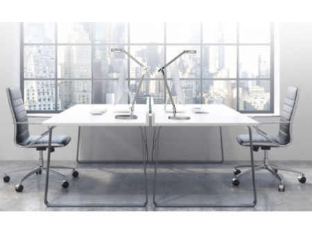 UNiLUX Lampe de bureau à LED basse consommation SENZA, gris