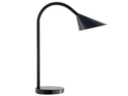 UNiLUX Lampe de bureau à LED SOL, couleur: noir