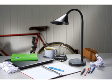 UNiLUX Lampe de bureau à LED SOL, couleur: noir