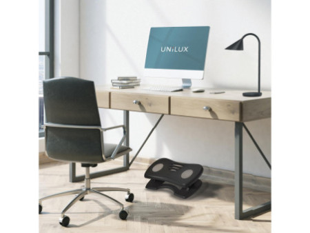 UNiLUX Repose-pieds NYMPHEA, ergonomique, hauteur réglable