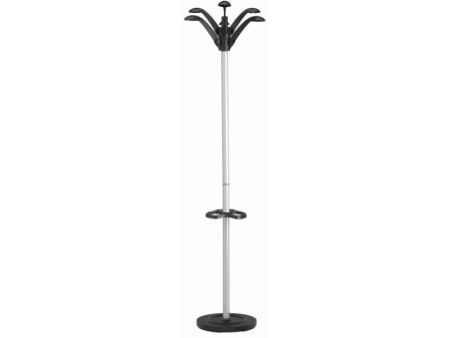 UNiLUX Portemanteau 'FLORA', Hauteur: 1.750 mm, gris métal