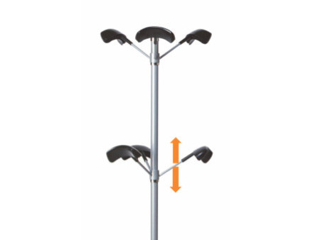 UNiLUX Portemanteau 'ADVANTAGE', hauteur: 1.800 mm,