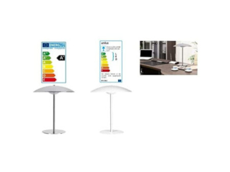 UNiLUX Lampe de bureau design à LED ROMY, couleur: chrome
