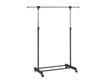 UNiLUX Vestiaire mobile EXTEND, noir / chromé