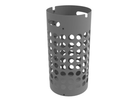 UNiLUX Porte-parapluie SLIM, en plastique, gris