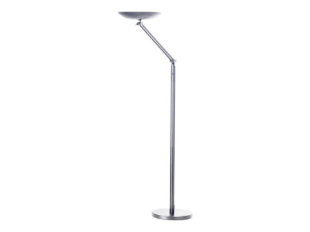 UNiLUX Lampadaire à LED VARIALUX, couleur: gris métallisé