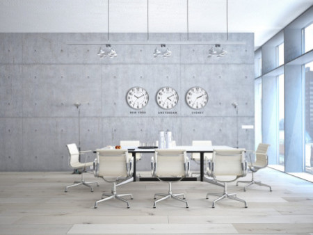 UNiLUX Horloge radio-pilotée 'WAVE', argent