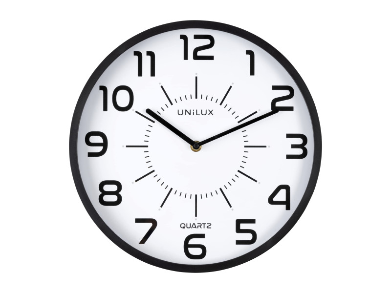 UNiLUX Horloge à quartz 'POP', diamètre: 300 mm, noir