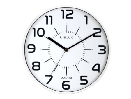 UNiLUX Horloge à quartz 'POP', diamètre: 300 mm, blanc
