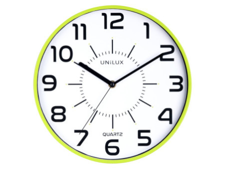UNiLUX Horloge à quartz 'POP', diamètre: 300 mm, vert