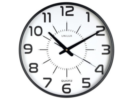 UNiLUX Horloge murale à quartz 'MAXI POP', diamètre: 400 mm