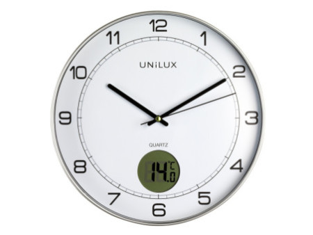 UNiLUX Horloge murale à quartz 'TEMPUS', diamètre: 300 mm