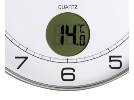 UNiLUX Horloge murale à quartz 'TEMPUS', diamètre: 300 mm