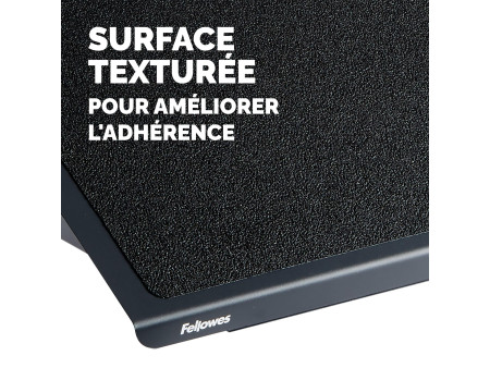 Fellowes Repose-pieds Professionnel Series, réglable, noir