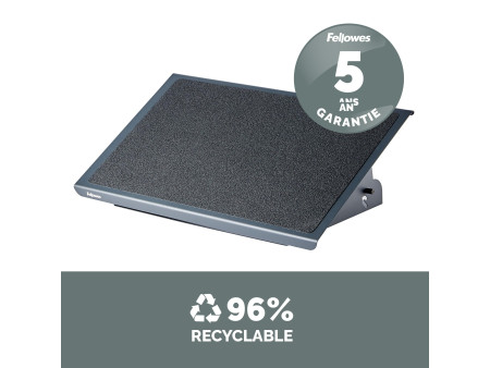 Fellowes Repose-pieds Professionnel Series, réglable, noir