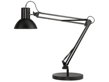UNiLUX Lampe de bureau SUCCESS 105, pince, noir