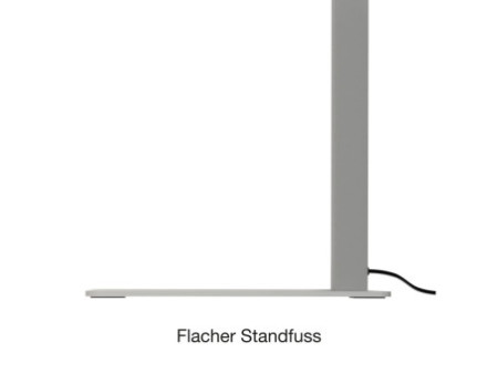 UNiLUX Lampadaire à LED LIXUS, couleur: argent