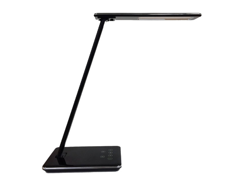 UNiLUX Lampe de bureau à LED LINKA, dimmable, noir
