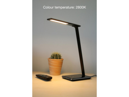 UNiLUX Lampe de bureau à LED LINKA, dimmable, noir