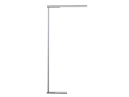 UNiLUX Lampadaire à LED STRATUS, dimmable, argent