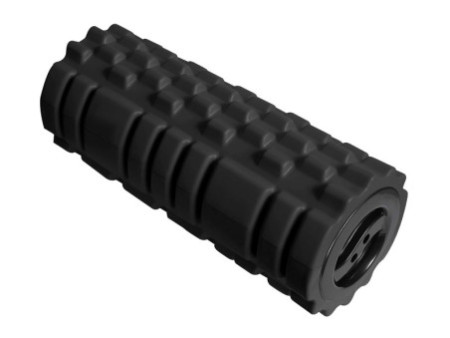 UNiLUX Repose-pieds ROLLER FEET, structure en relief, noir
