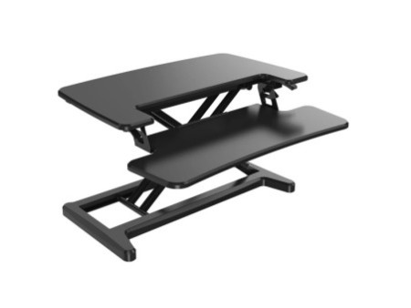 UNiLUX Poste de travail assis-debout ERGO DESK 2, noir