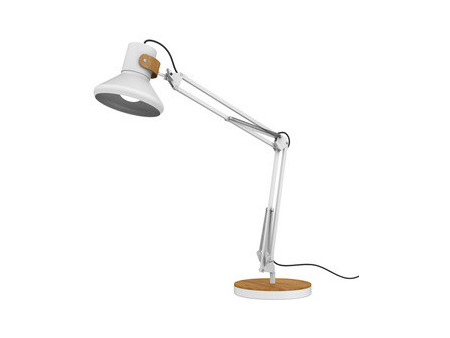 UNiLUX Lampe de bureau à LED BAYA BAMBOO, noir - bambou
