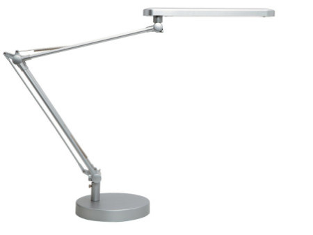 UNiLUX Lampe de bureau à LED MAMBO LED 2.0, gris métallisé