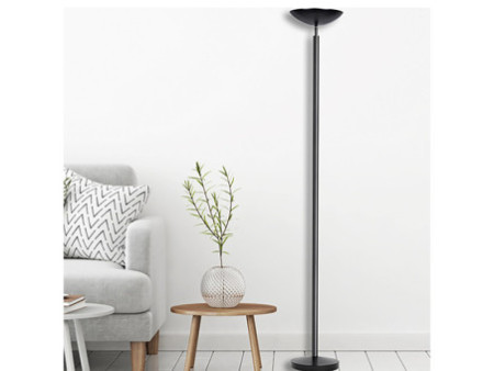 UNiLUX Lampadaire à LED DELY 2.0, dimmable, noir