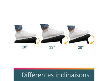 UNiLUX Repose-pied CHRYSALIS, anthracite / gris