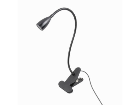 UNiLUX Lampe LED avec pince de fixation SNOKE, noir