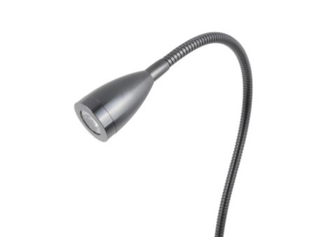 UNiLUX Lampe LED avec pince de fixation SNOKE, noir