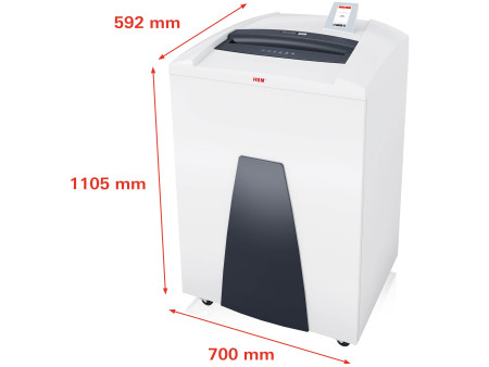 HSM Destructeur de documents P44i, coupe de fibres: 1,9x15mm