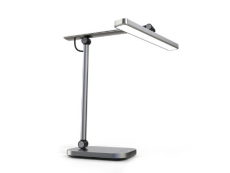 UNiLUX Lampe de bureau LED PURELINE, gris métal