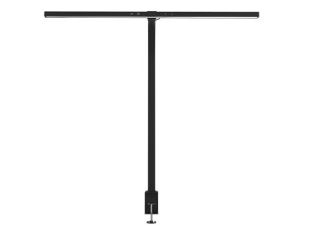 UNiLUX Lampe de bureau à LED STRATA, pied de serrage, noir