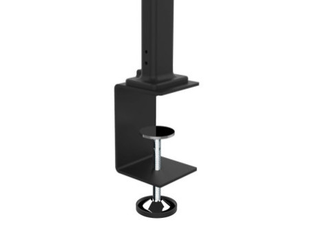 UNiLUX Lampe de bureau à LED STRATA, pied de serrage, noir