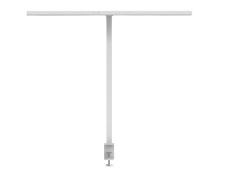 UNiLUX Lampe de bureau à LED STRATA, pied de serrage, blanc