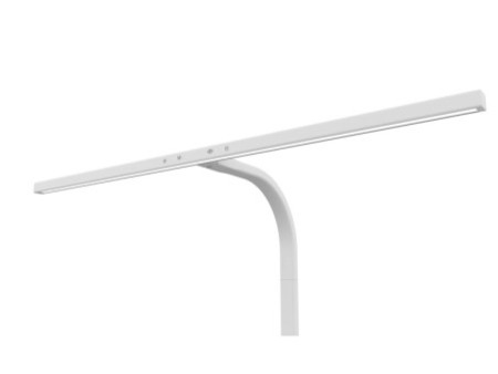 UNiLUX Lampe de bureau à LED STRATA, pied de serrage, blanc