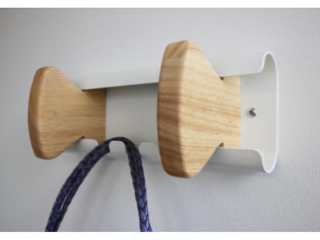 UNILUX Patères / Porte-manteau AURORA, 2 patères