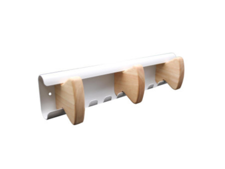 UNILUX Patères / Porte-manteau AURORA, 3 patères