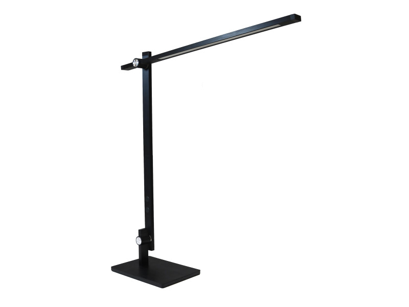UNILUX Lampe LED de bureau LUMILIGHT, socle, noir