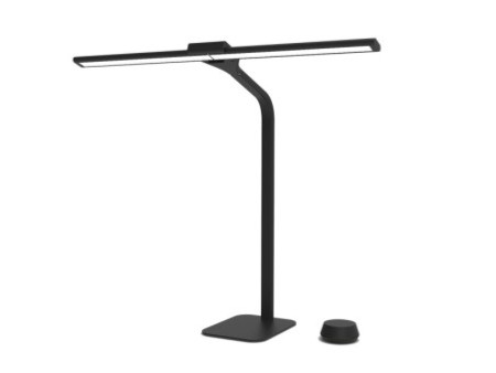 UNiLUX Lampe de bureau à LED STRATA BASE, pied, noir