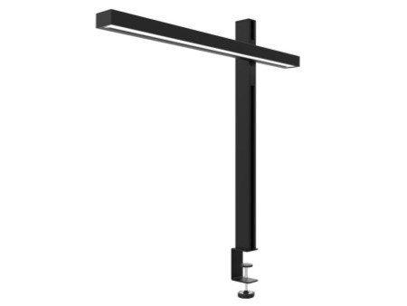 UNiLUX Lampe de bureau à LED ZENITH, pince, noir
