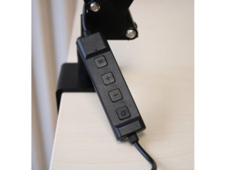 UNiLUX Lampe de bureau à LED SWINGOLED 2.0, noir