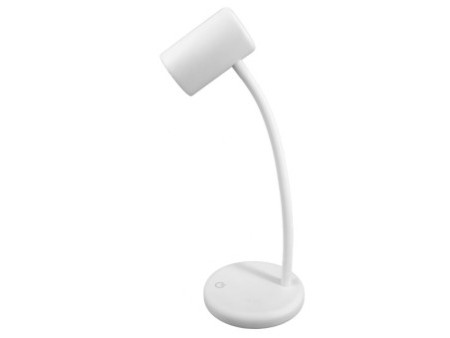 UNiLUX Lampe de bureau à LED LOU, pied, blanc