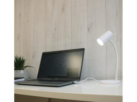 UNiLUX Lampe de bureau à LED LOU, pied, blanc