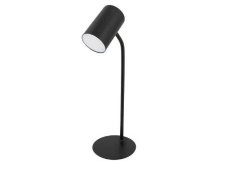 UNiLUX Lampe de bureau à LED KATZ, sur pied, noir